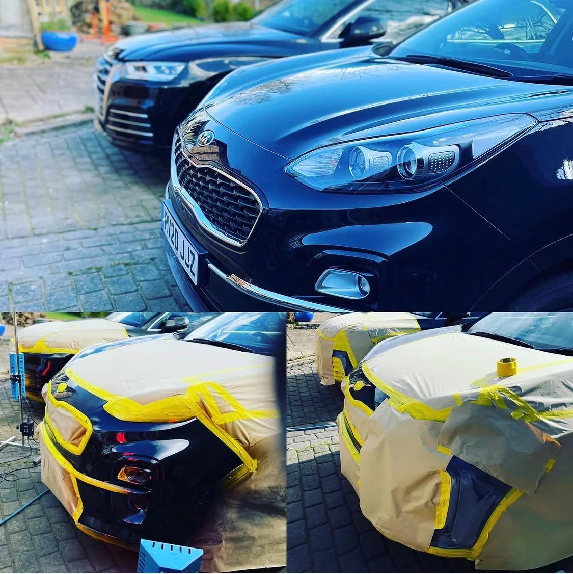 Front Bumper Scratch Repair